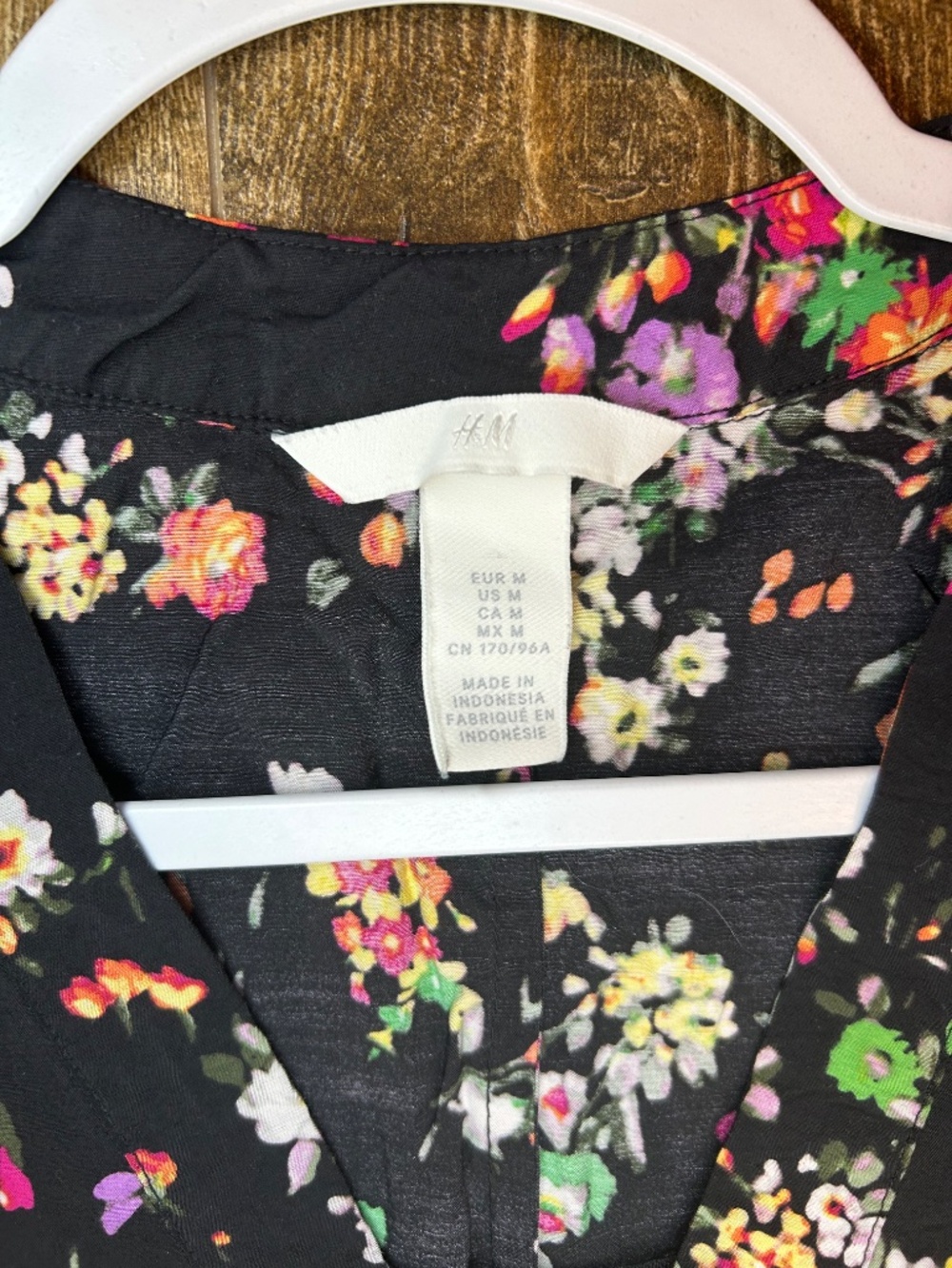 H&M Black Floral Maxi Dress - Picture 6 of 14